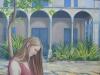 Alison in Majorca (Hommage to Fra Angelico) by Adrian Clamp