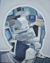 Machine Head (Stephen Hawking) by Adrian Clamp
