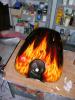 Drag Star on Fire by  Car Mine