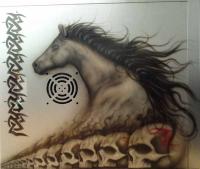 tribal pc tower by Drew Miller