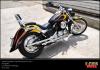Yamaha Dragstar Old School Flames by  Lorsart