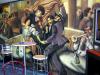 Cafeteria la Real (mural) by  Quintana