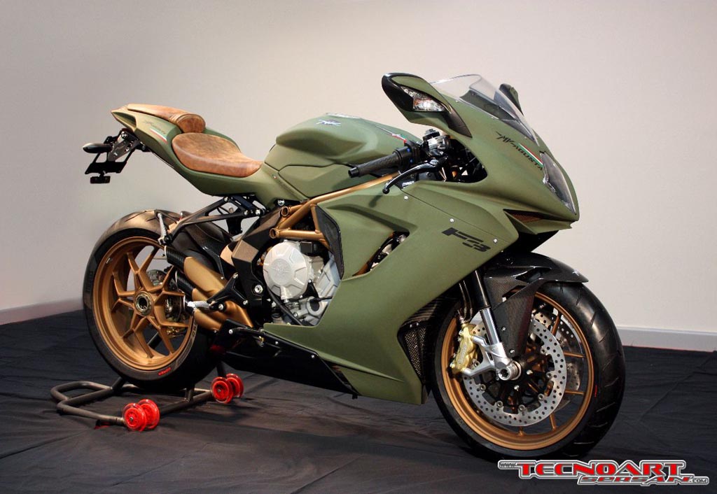  Tecnoart MV AGUSTA F3 ARMY GREEN