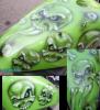 green skulls by Tino Blasc -Xtreme Cus