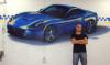 Ferrari California Mural by Corrado Mallia