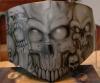 Skull oil tank by Dennis Mathewson