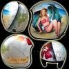 PIN UP FLOER - HELMET von  D M Aerogra