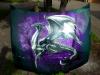Dragon on bonnet by  D M Aerogra