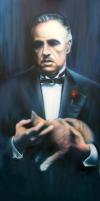 God Father -Brando by Giorgio Uccellini
