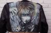 manga leather jacket by Giorgio Uccellini