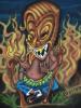 Tiki t-shirt by Bostjan The Kahuna