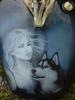 husky & girl by  Ot Design