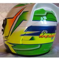 kart helmet by Aerografia Cagliari