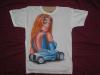 Hot Rod con modella by Sauro Pagan