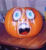 scared pumpkin by  Spider