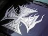 ford truck hood by Gary Zuyus