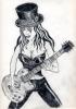 Les Paul Chick by Gary Zuyus